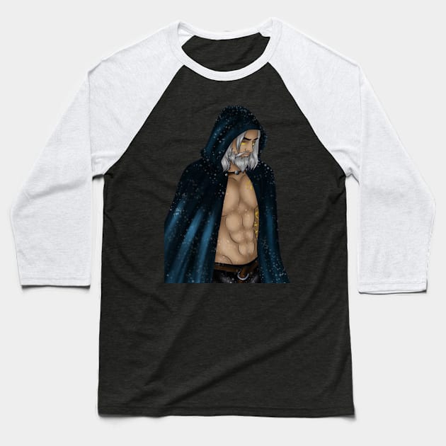 Okami Hanzo Baseball T-Shirt by SapphireAngelBunny